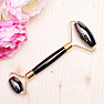 Hematite magnetic massage roller gold color