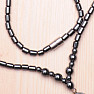 Hematite necklace with little angel