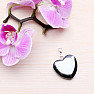 Hematite heart pendant