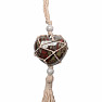 Feng Shui pendant Heart of dragon stone