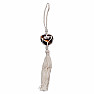 Feng Shui pendant Heart from tiger's eye