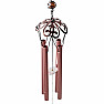 Metal chime Flamingo with four tubes