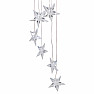 Carillon LED solar Stars