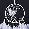 White Butterfly dream catcher