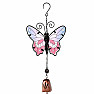 Chime metal Purple butterfly with a bell