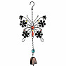 Metal bell Flower butterfly with bell