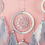 White and Dark Gray dream catcher