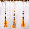 Feng Shui protective curtain orange