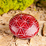 Flower of life massage tactile red