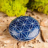 Flower of life massage tactile blue