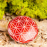 Flower of life massage tactile orange