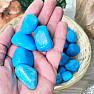 Howlite blue drummed