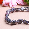 Iolite bracelet made of irregular stones