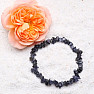 Iolite bracelet chopped