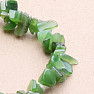 Jadeite dark chopped bracelet