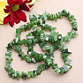 Jadeite dark chopped bracelet