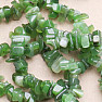 Jadeite dark chopped bracelet