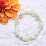 Jadeite light chopped bracelet