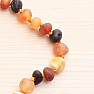 Amber round beads for children multicolor