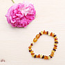 Amber bracelet for children extra satin multicolor