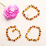 Amber bracelet for children extra satin multicolor