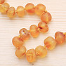 Amber natural necklace honey color