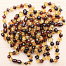 Amber natural necklace multicolor