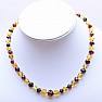 Amber natural necklace multicolor