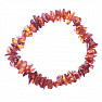 Chopped amber bracelet