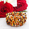 Amber natural flexible wrap bracelet multicolor