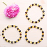 Amber natural bracelet beads multicolor