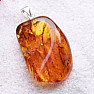 Amber pendant Ag 925