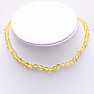 Amber beads for children extra in lemon color