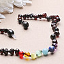 Amber beads for children polished in the color of chakra cherry