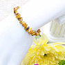 Amber bracelet for children extra polished color green