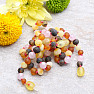 Amber multicolor bracelet with rosary for children