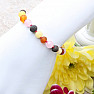 Amber multicolor bracelet with rosary for children