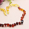 Amber necklace Rainbow multicolor extra I.