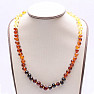 Amber necklace Rainbow multicolor extra I.