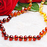 Amber necklace Rainbow multicolor extra II.