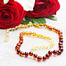 Amber necklace Rainbow multicolor extra II.