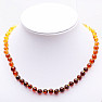 Amber necklace Rainbow multicolor extra II.