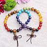 Chakra beaded bracelet Buddha Mala