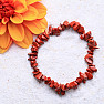 Jasper red chopped bracelet