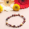 Jasper Mokait bracelet made of oval stones