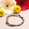 Jasper ocean bracelet made of oval stones