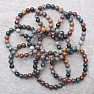 Colorful jasper beaded bracelet