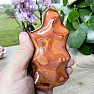 Jasper polychrome polished flame Madagascar 1