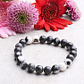 Jasper zebra bead bracelet 8 mm