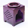 Aroma talc lamp Flower of life violet